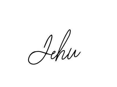 How to make Jehu name signature. Use Bearetta-2O07w style for creating short signs online. This is the latest handwritten sign. Jehu signature style 12 images and pictures png