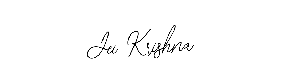 You should practise on your own different ways (Bearetta-2O07w) to write your name (Jei Krishna) in signature. don't let someone else do it for you. Jei Krishna signature style 12 images and pictures png