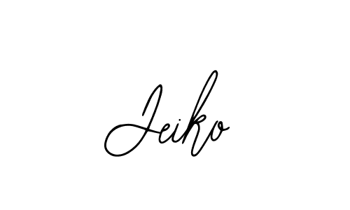 Make a beautiful signature design for name Jeiko. With this signature (Bearetta-2O07w) style, you can create a handwritten signature for free. Jeiko signature style 12 images and pictures png