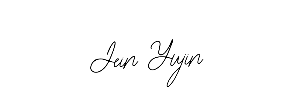 Design your own signature with our free online signature maker. With this signature software, you can create a handwritten (Bearetta-2O07w) signature for name Jein Yujin. Jein Yujin signature style 12 images and pictures png
