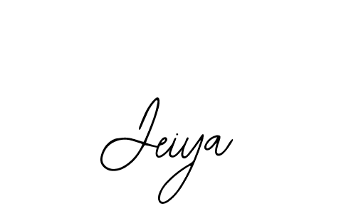 Use a signature maker to create a handwritten signature online. With this signature software, you can design (Bearetta-2O07w) your own signature for name Jeiya. Jeiya signature style 12 images and pictures png