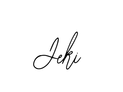 How to make Jeki name signature. Use Bearetta-2O07w style for creating short signs online. This is the latest handwritten sign. Jeki signature style 12 images and pictures png