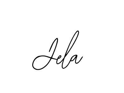 Jela stylish signature style. Best Handwritten Sign (Bearetta-2O07w) for my name. Handwritten Signature Collection Ideas for my name Jela. Jela signature style 12 images and pictures png