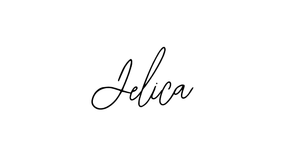Design your own signature with our free online signature maker. With this signature software, you can create a handwritten (Bearetta-2O07w) signature for name Jelica. Jelica signature style 12 images and pictures png