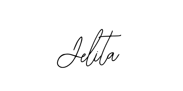 Make a beautiful signature design for name Jelita. With this signature (Bearetta-2O07w) style, you can create a handwritten signature for free. Jelita signature style 12 images and pictures png