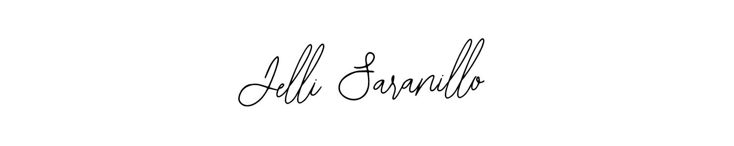 How to make Jelli Saranillo signature? Bearetta-2O07w is a professional autograph style. Create handwritten signature for Jelli Saranillo name. Jelli Saranillo signature style 12 images and pictures png