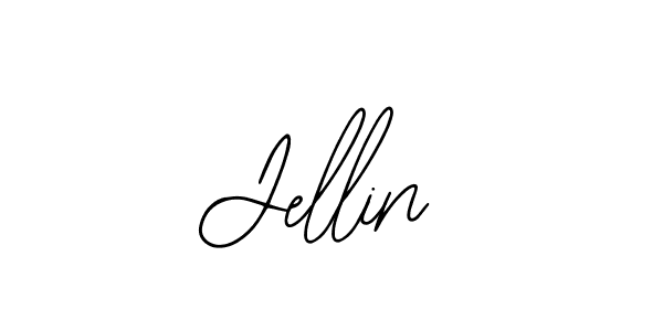 How to make Jellin name signature. Use Bearetta-2O07w style for creating short signs online. This is the latest handwritten sign. Jellin signature style 12 images and pictures png