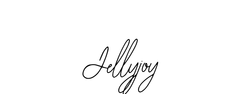 How to make Jellyjoy name signature. Use Bearetta-2O07w style for creating short signs online. This is the latest handwritten sign. Jellyjoy signature style 12 images and pictures png