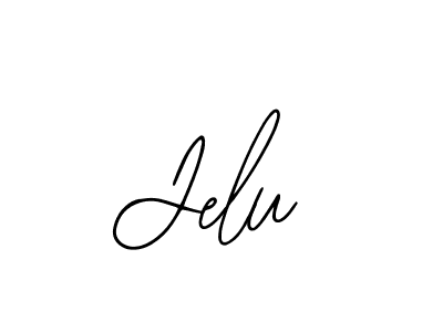 How to Draw Jelu signature style? Bearetta-2O07w is a latest design signature styles for name Jelu. Jelu signature style 12 images and pictures png