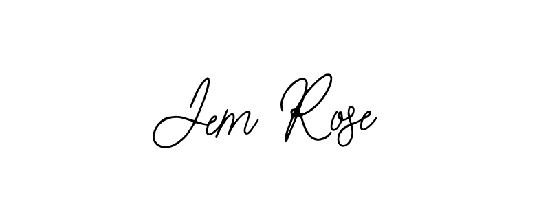 Make a beautiful signature design for name Jem Rose. With this signature (Bearetta-2O07w) style, you can create a handwritten signature for free. Jem Rose signature style 12 images and pictures png