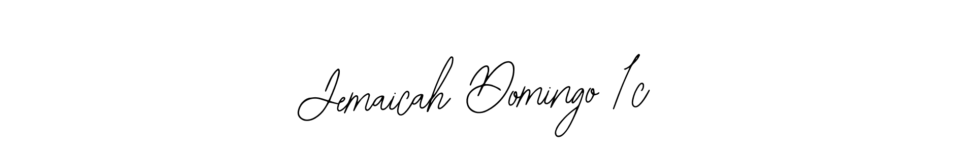 Jemaicah Domingo 1c stylish signature style. Best Handwritten Sign (Bearetta-2O07w) for my name. Handwritten Signature Collection Ideas for my name Jemaicah Domingo 1c. Jemaicah Domingo 1c signature style 12 images and pictures png