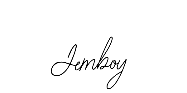 Also You can easily find your signature by using the search form. We will create Jemboy name handwritten signature images for you free of cost using Bearetta-2O07w sign style. Jemboy signature style 12 images and pictures png