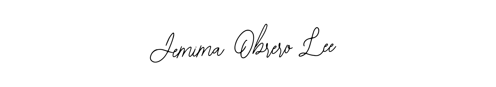 Make a beautiful signature design for name Jemima Obrero Lee. Use this online signature maker to create a handwritten signature for free. Jemima Obrero Lee signature style 12 images and pictures png