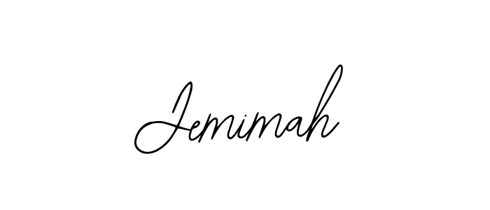 Use a signature maker to create a handwritten signature online. With this signature software, you can design (Bearetta-2O07w) your own signature for name Jemimah. Jemimah signature style 12 images and pictures png