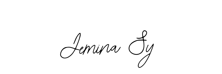 Create a beautiful signature design for name Jemina Sy. With this signature (Bearetta-2O07w) fonts, you can make a handwritten signature for free. Jemina Sy signature style 12 images and pictures png