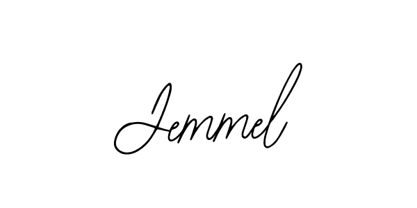Make a beautiful signature design for name Jemmel. With this signature (Bearetta-2O07w) style, you can create a handwritten signature for free. Jemmel signature style 12 images and pictures png