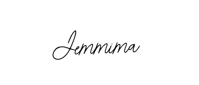 How to make Jemmima signature? Bearetta-2O07w is a professional autograph style. Create handwritten signature for Jemmima name. Jemmima signature style 12 images and pictures png