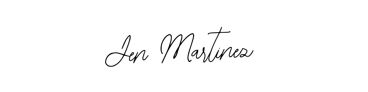 Design your own signature with our free online signature maker. With this signature software, you can create a handwritten (Bearetta-2O07w) signature for name Jen Martinez. Jen Martinez signature style 12 images and pictures png