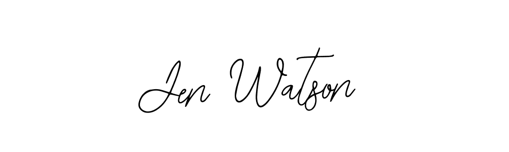 Also You can easily find your signature by using the search form. We will create Jen Watson name handwritten signature images for you free of cost using Bearetta-2O07w sign style. Jen Watson signature style 12 images and pictures png