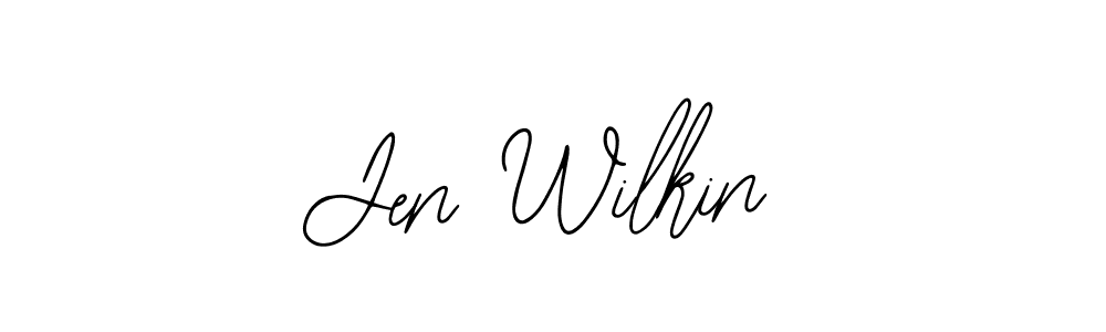 How to Draw Jen Wilkin signature style? Bearetta-2O07w is a latest design signature styles for name Jen Wilkin. Jen Wilkin signature style 12 images and pictures png