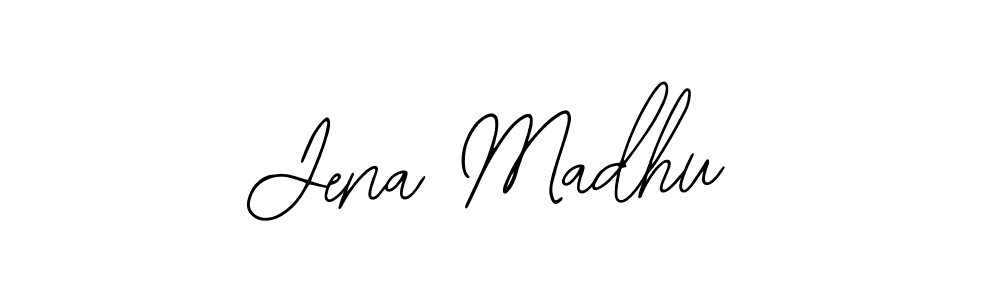 How to make Jena Madhu signature? Bearetta-2O07w is a professional autograph style. Create handwritten signature for Jena Madhu name. Jena Madhu signature style 12 images and pictures png