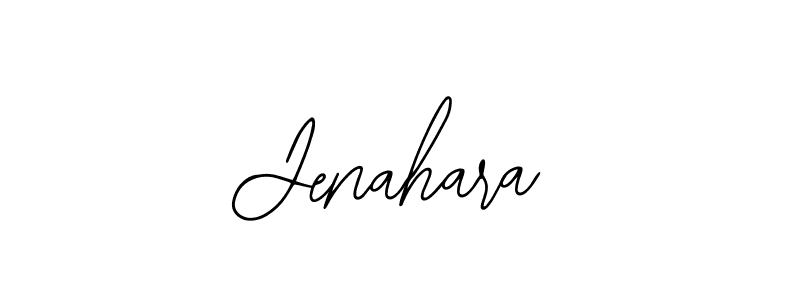 Make a beautiful signature design for name Jenahara. With this signature (Bearetta-2O07w) style, you can create a handwritten signature for free. Jenahara signature style 12 images and pictures png