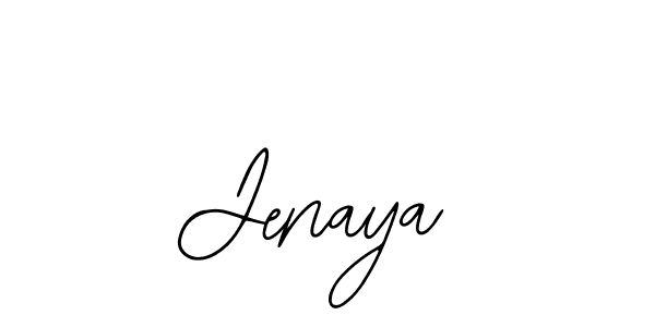 Make a beautiful signature design for name Jenaya. With this signature (Bearetta-2O07w) style, you can create a handwritten signature for free. Jenaya signature style 12 images and pictures png