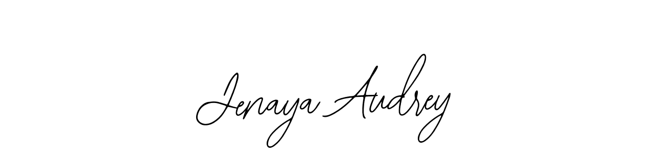 Design your own signature with our free online signature maker. With this signature software, you can create a handwritten (Bearetta-2O07w) signature for name Jenaya Audrey. Jenaya Audrey signature style 12 images and pictures png