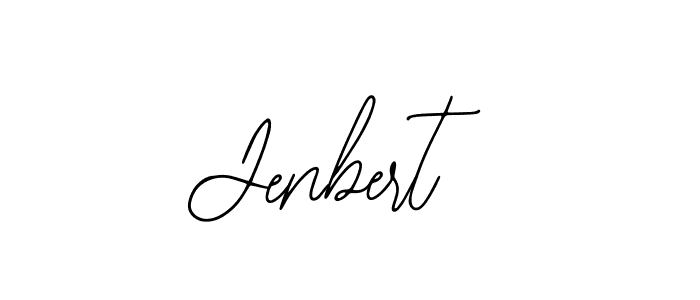 Similarly Bearetta-2O07w is the best handwritten signature design. Signature creator online .You can use it as an online autograph creator for name Jenbert. Jenbert signature style 12 images and pictures png