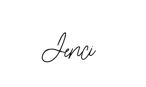 if you are searching for the best signature style for your name Jenci. so please give up your signature search. here we have designed multiple signature styles  using Bearetta-2O07w. Jenci signature style 12 images and pictures png