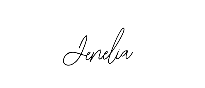Make a beautiful signature design for name Jenelia. With this signature (Bearetta-2O07w) style, you can create a handwritten signature for free. Jenelia signature style 12 images and pictures png