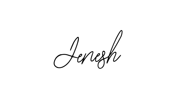 if you are searching for the best signature style for your name Jenesh. so please give up your signature search. here we have designed multiple signature styles  using Bearetta-2O07w. Jenesh signature style 12 images and pictures png