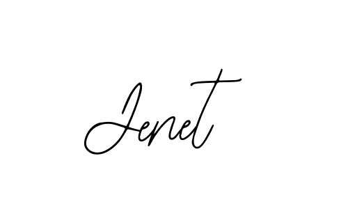 How to make Jenet name signature. Use Bearetta-2O07w style for creating short signs online. This is the latest handwritten sign. Jenet signature style 12 images and pictures png