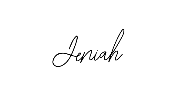 Make a beautiful signature design for name Jeniah. Use this online signature maker to create a handwritten signature for free. Jeniah signature style 12 images and pictures png