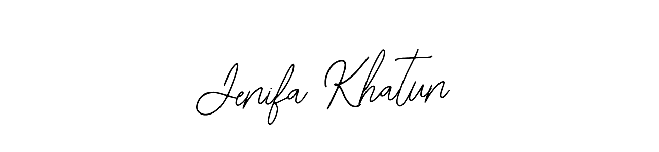 Make a beautiful signature design for name Jenifa Khatun. Use this online signature maker to create a handwritten signature for free. Jenifa Khatun signature style 12 images and pictures png