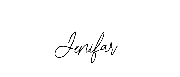 The best way (Bearetta-2O07w) to make a short signature is to pick only two or three words in your name. The name Jenifar include a total of six letters. For converting this name. Jenifar signature style 12 images and pictures png