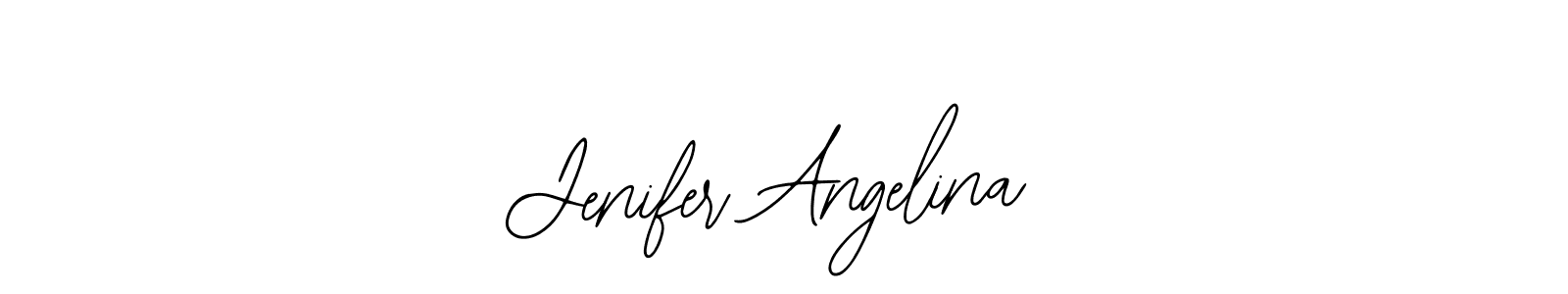 This is the best signature style for the Jenifer Angelina name. Also you like these signature font (Bearetta-2O07w). Mix name signature. Jenifer Angelina signature style 12 images and pictures png