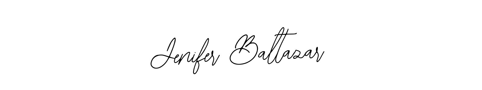 The best way (Bearetta-2O07w) to make a short signature is to pick only two or three words in your name. The name Jenifer Baltazar include a total of six letters. For converting this name. Jenifer Baltazar signature style 12 images and pictures png