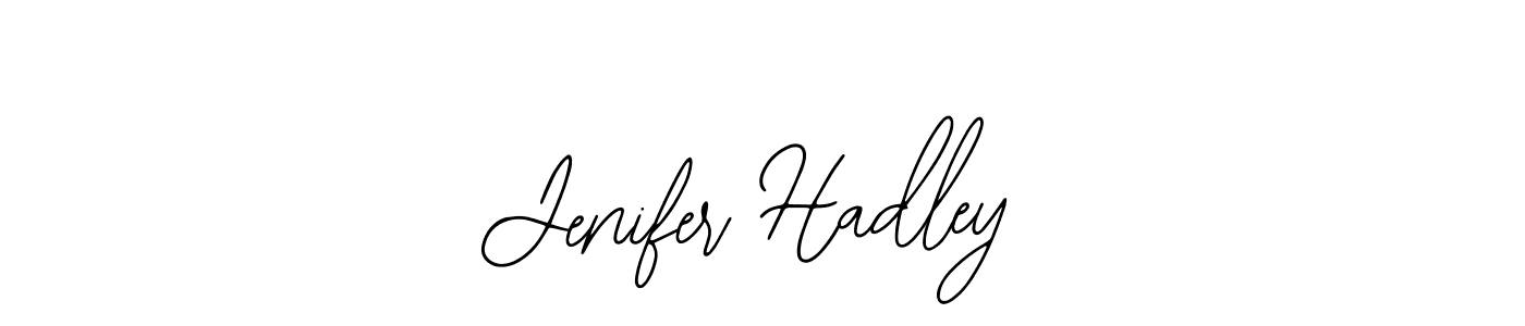 How to make Jenifer Hadley signature? Bearetta-2O07w is a professional autograph style. Create handwritten signature for Jenifer Hadley name. Jenifer Hadley signature style 12 images and pictures png