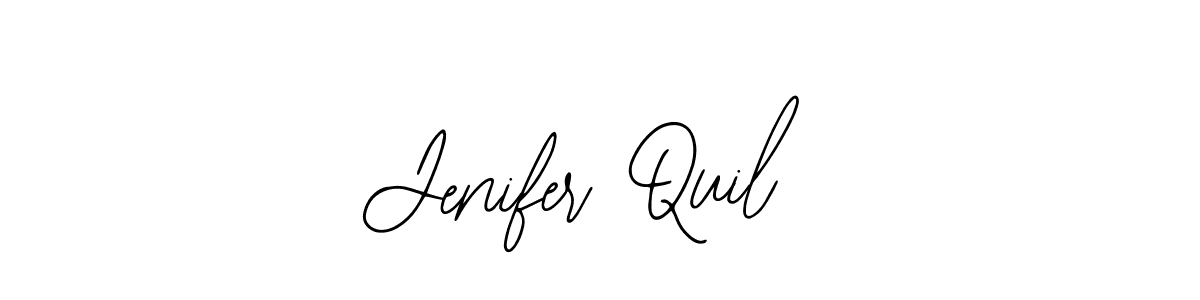 Make a beautiful signature design for name Jenifer Quil. Use this online signature maker to create a handwritten signature for free. Jenifer Quil signature style 12 images and pictures png