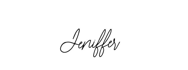 Design your own signature with our free online signature maker. With this signature software, you can create a handwritten (Bearetta-2O07w) signature for name Jeniffer. Jeniffer signature style 12 images and pictures png