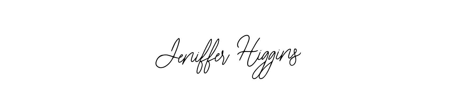 It looks lik you need a new signature style for name Jeniffer Higgins. Design unique handwritten (Bearetta-2O07w) signature with our free signature maker in just a few clicks. Jeniffer Higgins signature style 12 images and pictures png