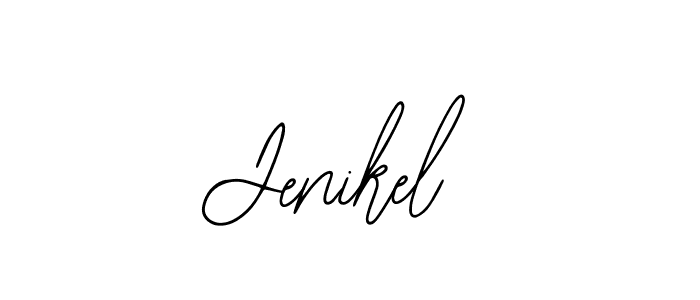 Design your own signature with our free online signature maker. With this signature software, you can create a handwritten (Bearetta-2O07w) signature for name Jenikel. Jenikel signature style 12 images and pictures png