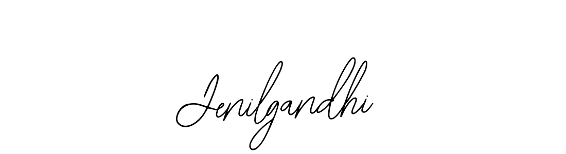 Jenilgandhi stylish signature style. Best Handwritten Sign (Bearetta-2O07w) for my name. Handwritten Signature Collection Ideas for my name Jenilgandhi. Jenilgandhi signature style 12 images and pictures png