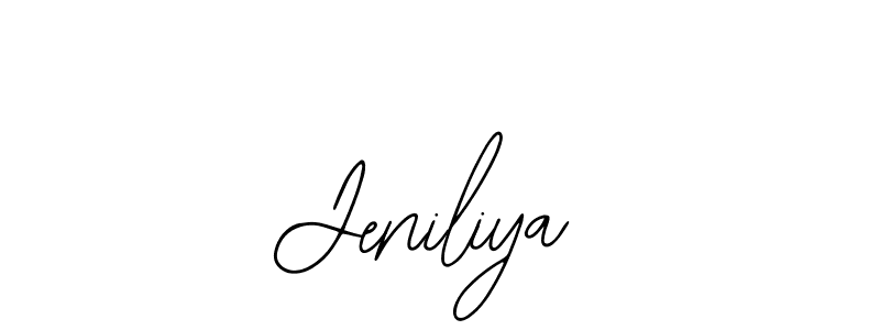 Also we have Jeniliya name is the best signature style. Create professional handwritten signature collection using Bearetta-2O07w autograph style. Jeniliya signature style 12 images and pictures png