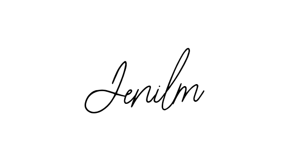 Similarly Bearetta-2O07w is the best handwritten signature design. Signature creator online .You can use it as an online autograph creator for name Jenilm. Jenilm signature style 12 images and pictures png