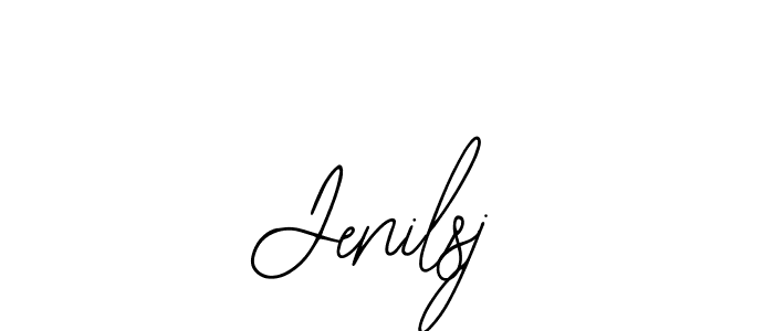 How to make Jenilsj signature? Bearetta-2O07w is a professional autograph style. Create handwritten signature for Jenilsj name. Jenilsj signature style 12 images and pictures png