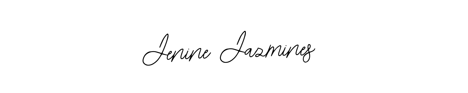 This is the best signature style for the Jenine Jazmines name. Also you like these signature font (Bearetta-2O07w). Mix name signature. Jenine Jazmines signature style 12 images and pictures png