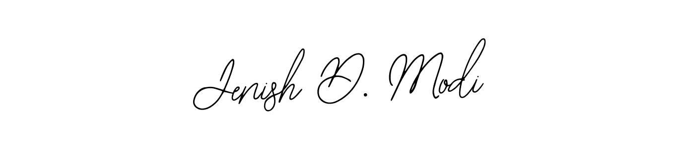 How to make Jenish D. Modi signature? Bearetta-2O07w is a professional autograph style. Create handwritten signature for Jenish D. Modi name. Jenish D. Modi signature style 12 images and pictures png