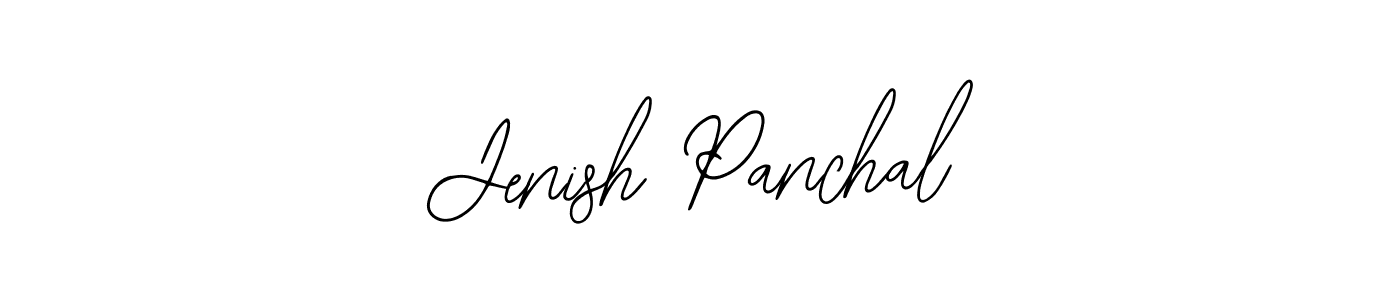 Create a beautiful signature design for name Jenish Panchal. With this signature (Bearetta-2O07w) fonts, you can make a handwritten signature for free. Jenish Panchal signature style 12 images and pictures png